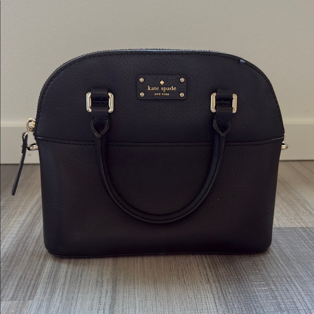 Kate Spade Black Dome Bag